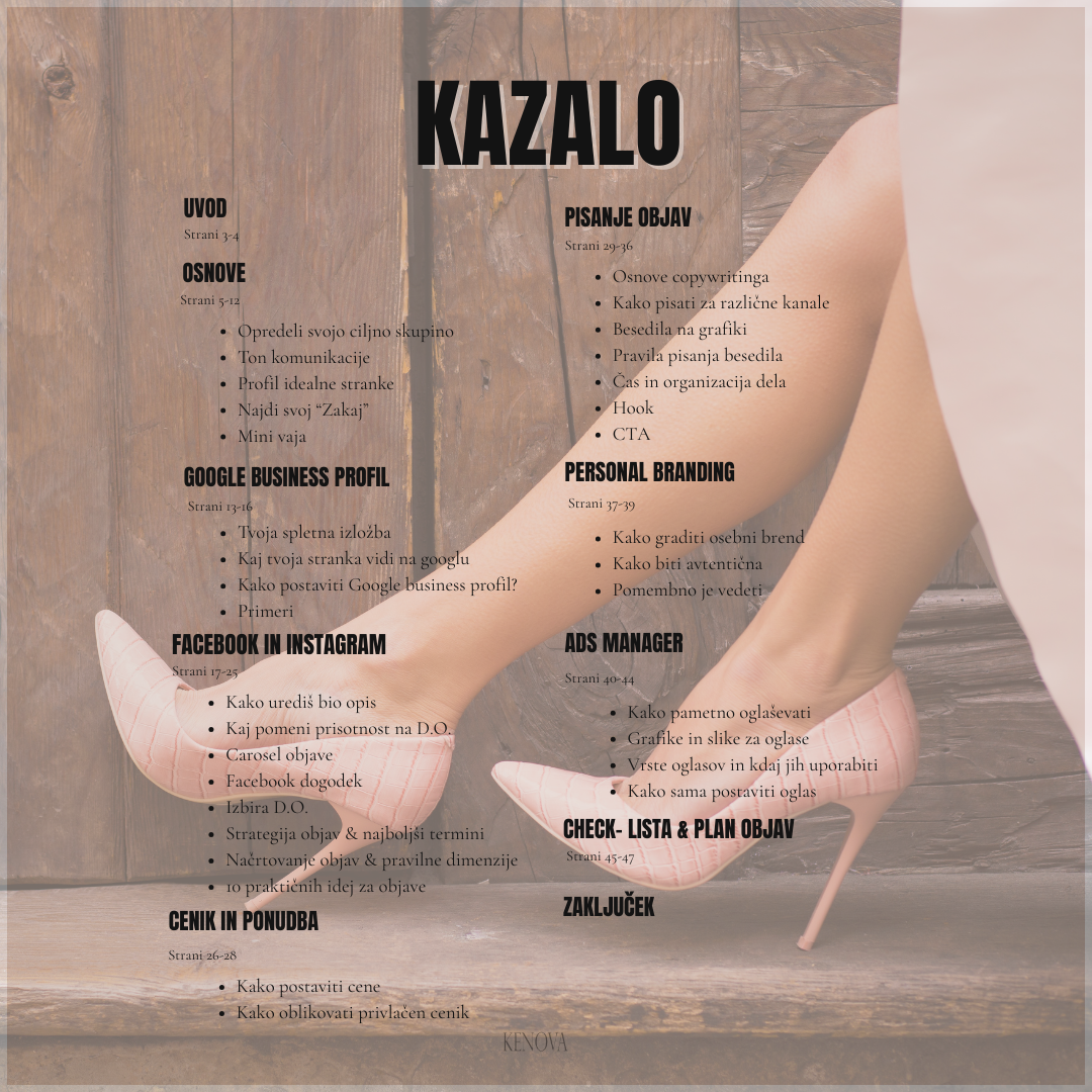 Tvoja brca v "rit" - priročnik za podjetnice