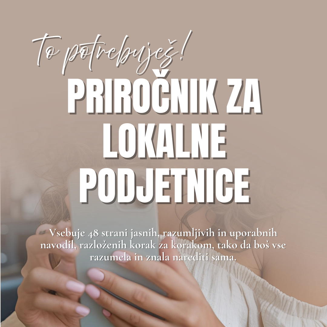 Tvoja brca v "rit" - priročnik za podjetnice