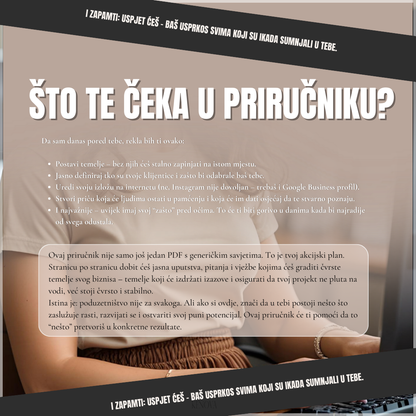 Mali šut naprijed - priručnik za male poduzetnice